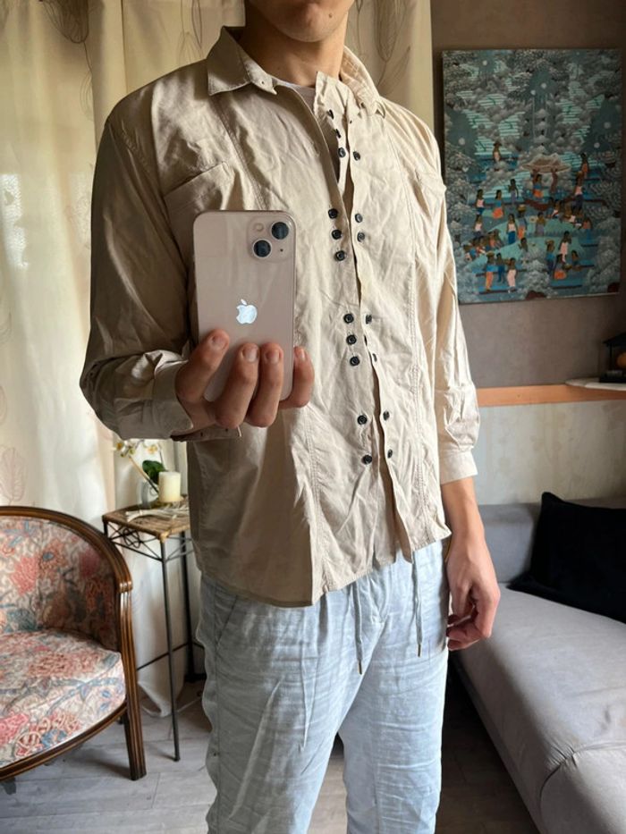 Chemise d'ambiance, ethnique vintage asiatique grunge - photo numéro 2