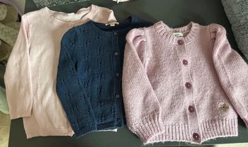Lot de 3 gilets 2 ans