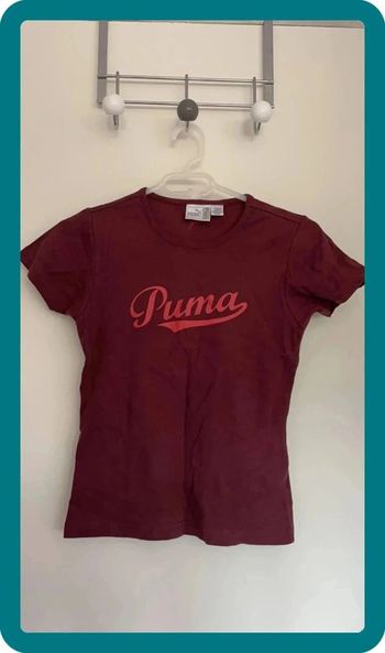 T-shirt bordeaux