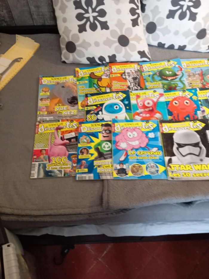 Lot de 14 sciences et vie découverte