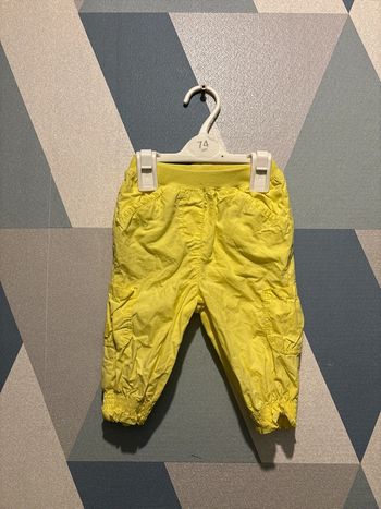 Pantalon large, jaune orchestra taille 18 mois