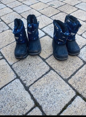 Bottes de neige garçon 24