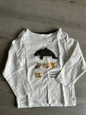 T shirt manches longues 23 mois okaidi