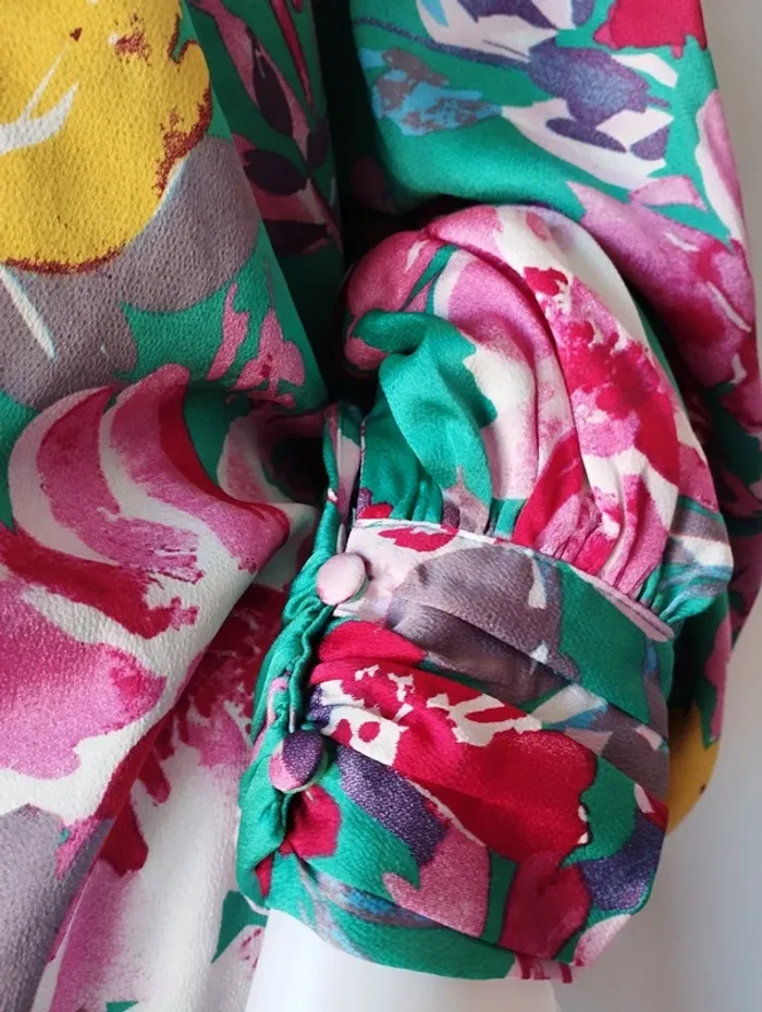 Blouse manches longues Cerise Blue taille L - photo numéro 3