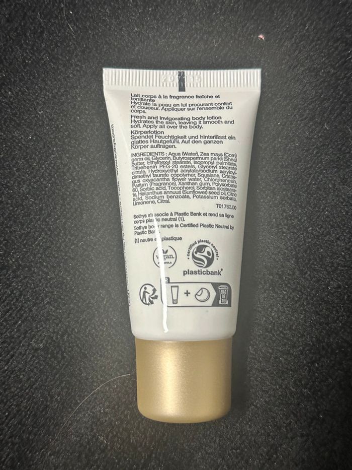 Sothys - lait corps tonifiant - photo numéro 2