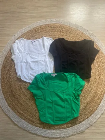 Lot t-shirt Jennyfer Crop top