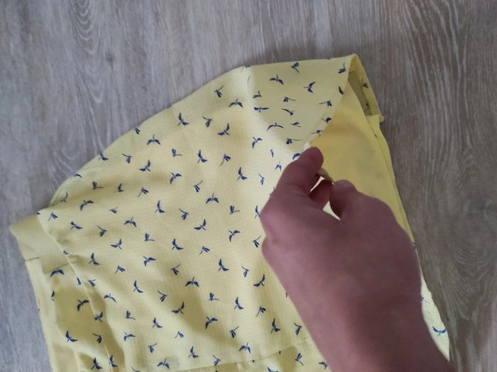 Jupe patineuse jaune taille M/L - photo numéro 6