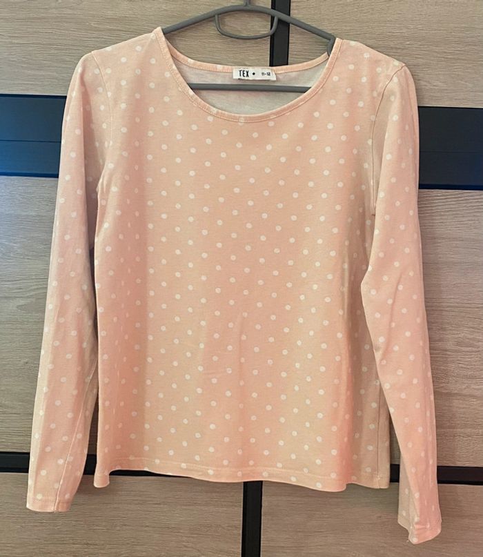 T-shirt Tex manches longues Taille 11/12 ans - photo numéro 2