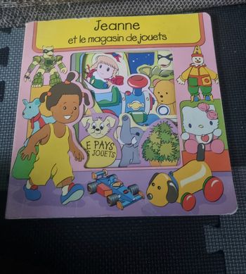 Livre enfant Jeanne et le magasin de jouets
