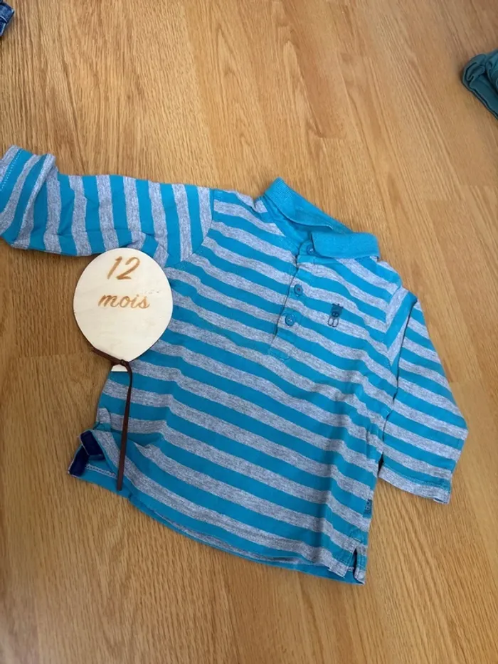 4 tee shirt manche longue/pull fin - photo numéro 3