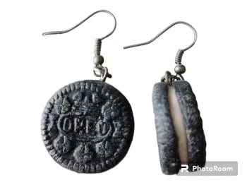 Boucle d'oreille oreo