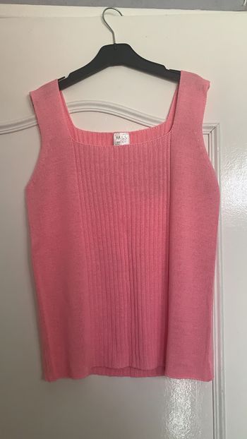 Débardeur rose été