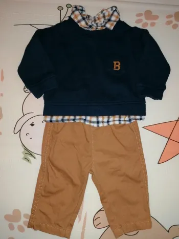 Ensemble bébé garçon 3 mois