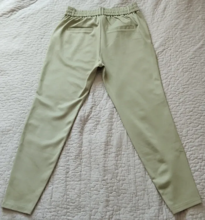 Pantalon vert pomme droit et classique été femme taille 40 New Yorker - photo numéro 4