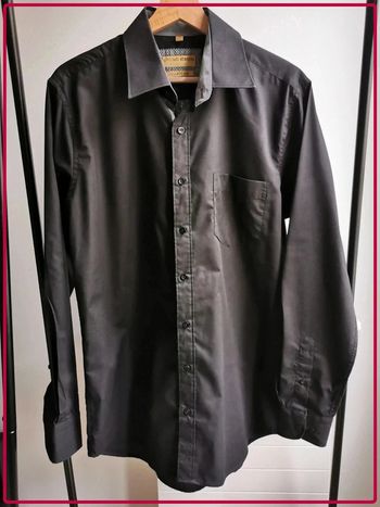 Chemise noir homme