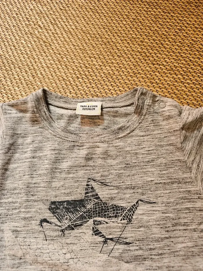 Tee-shirt garçon TAO 23 mois - photo numéro 2