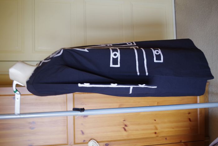 Almatrichi - Robe - motif brodé – beige T. 42 - photo numéro 8