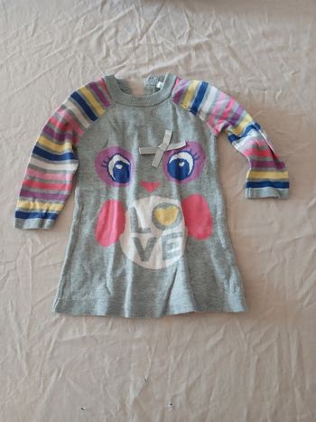 Robe manches longues 6 mois