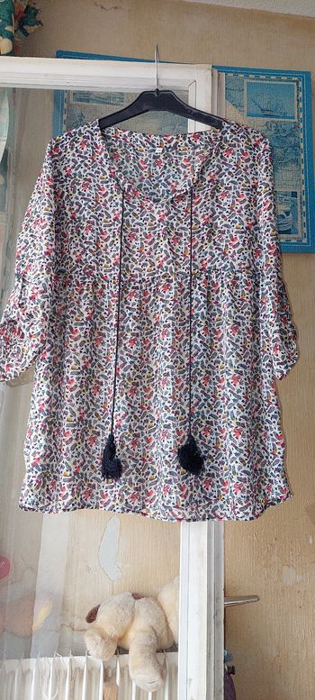 Blouse transparente