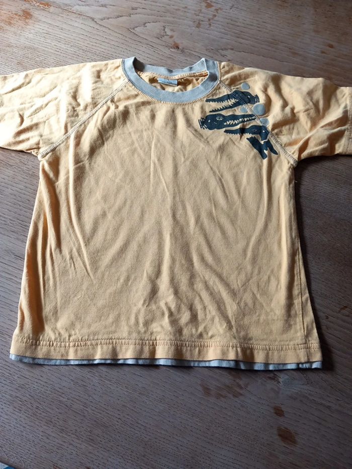 Tee-shirt coton 8ans motif crocodile 🐊