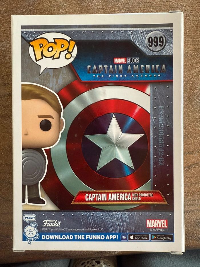 Funko pop Captain America - photo numéro 2