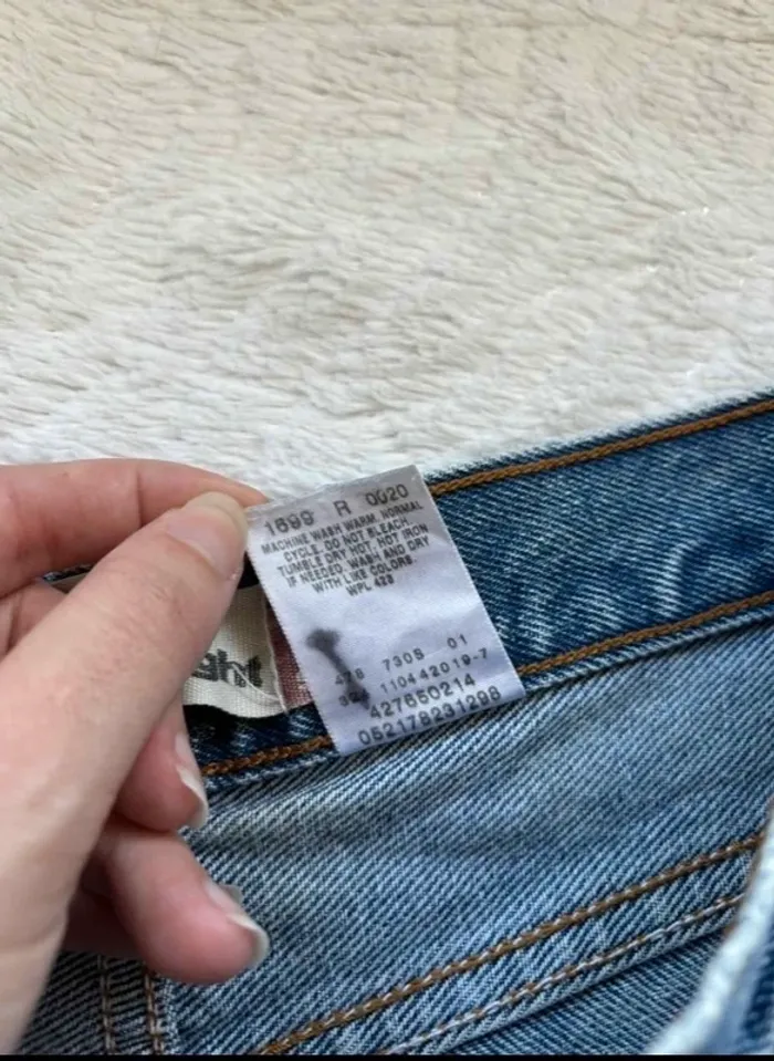 Jean Levi’s homme 569 Loose straight W27 L30 36/38 S – coupe ample straight, bleu clair 00s y2k - photo numéro 12