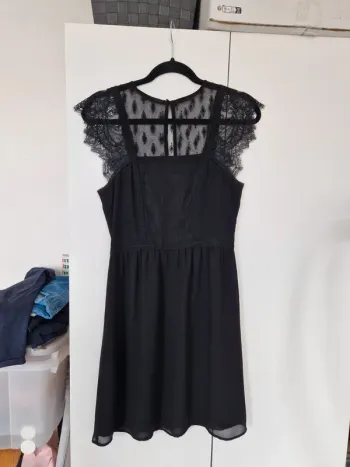 Robe noire h&m femme taille 34