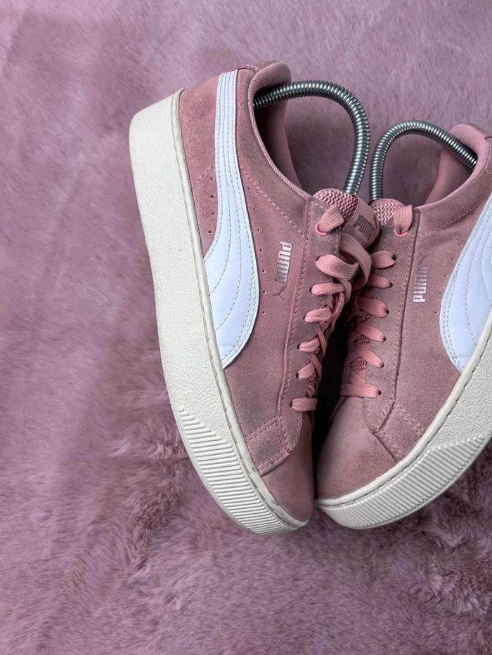 Puma Vikky Platform Rose Orangé – Pointure 39 en Suède - photo numéro 9