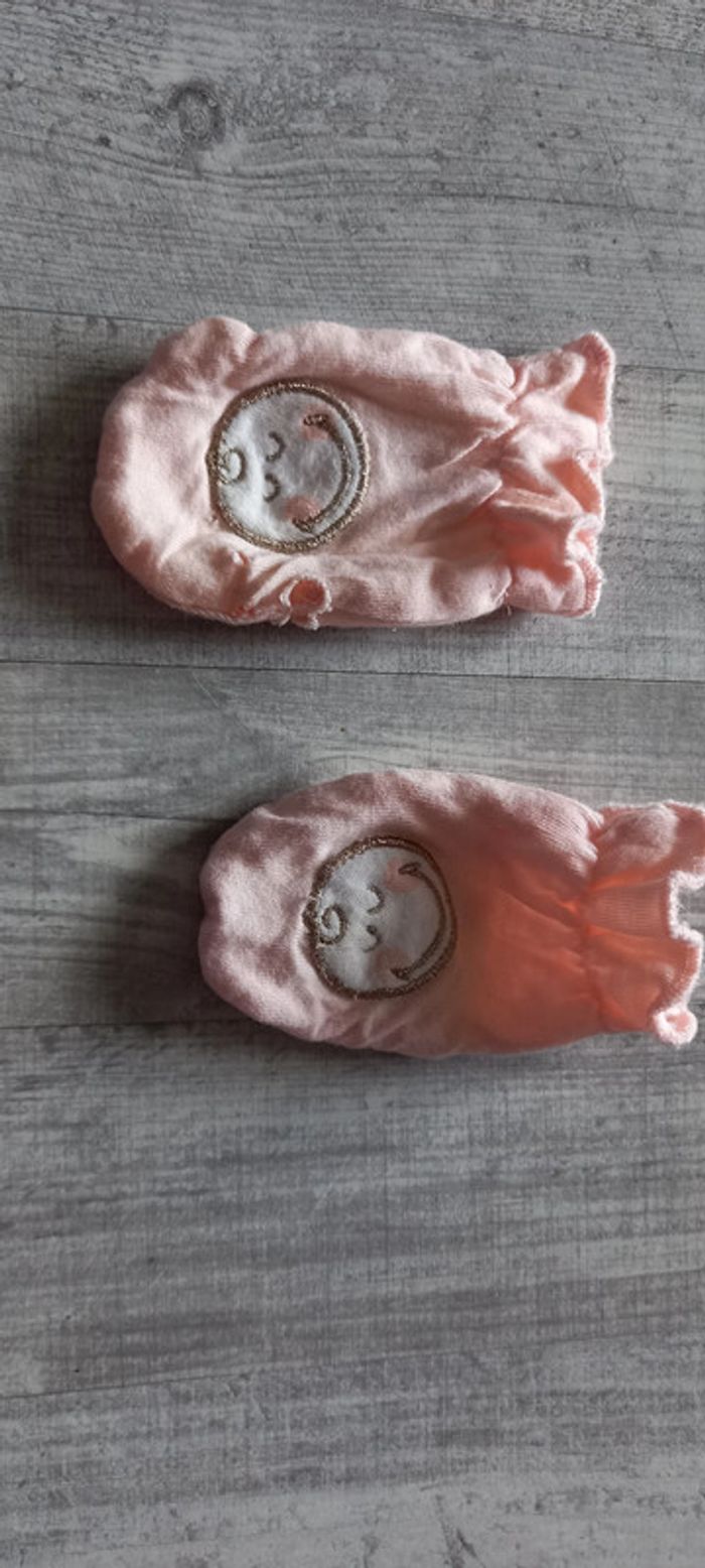 lot de 2 paire de gants bébé - photo numéro 2