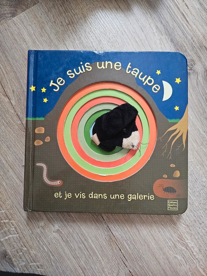 Livre je suis une taupe
