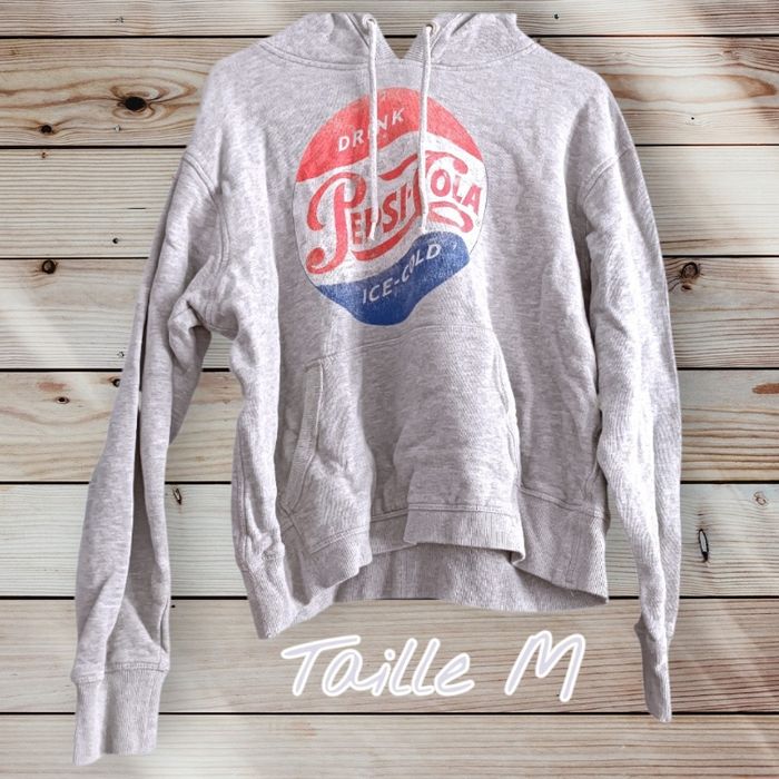 🔥 Sweat pepsi H&M – style vintage & cool – taille M 🔥 - photo numéro 1