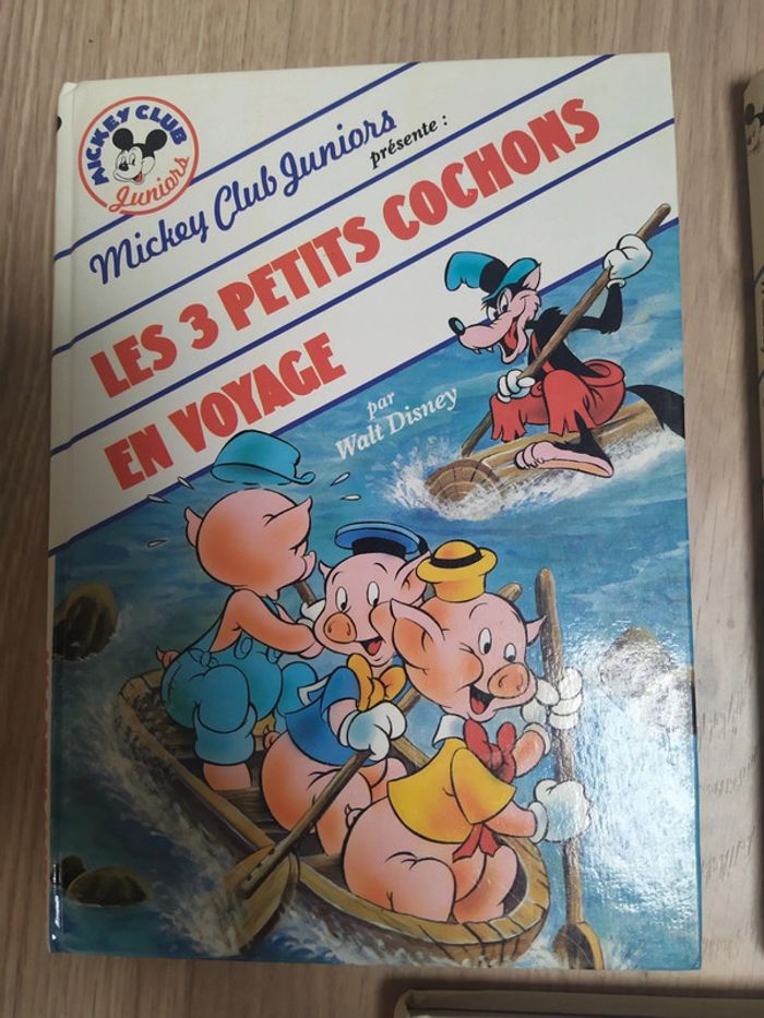 Lot de 3 livres Mickey Club Juniors - photo numéro 2