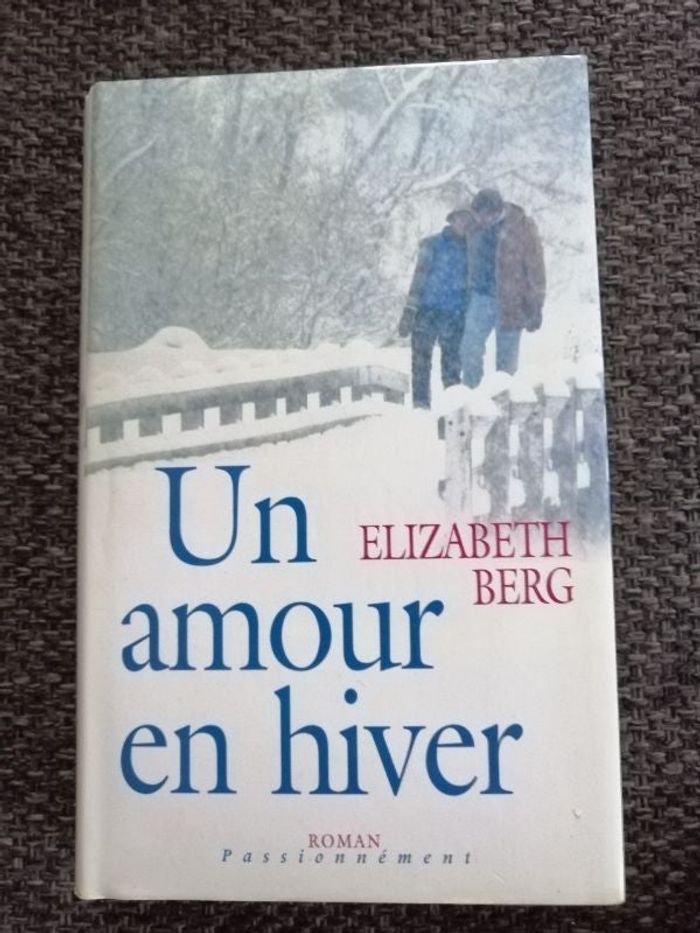 Roman Un amour en hiver d'Elizabeth Berg en bon état