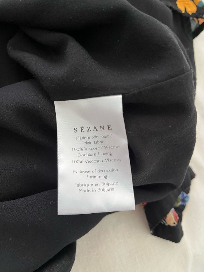 Robe Sézane noire - photo numéro 3