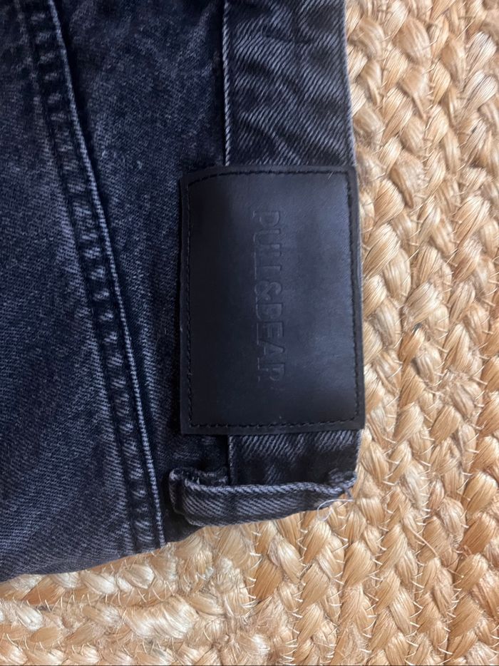 Jean Pull&bear noir délavé taille 36 tbe - photo numéro 8