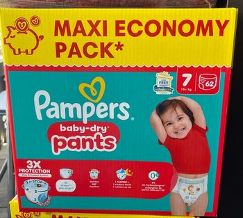 Pampers pants taille 7