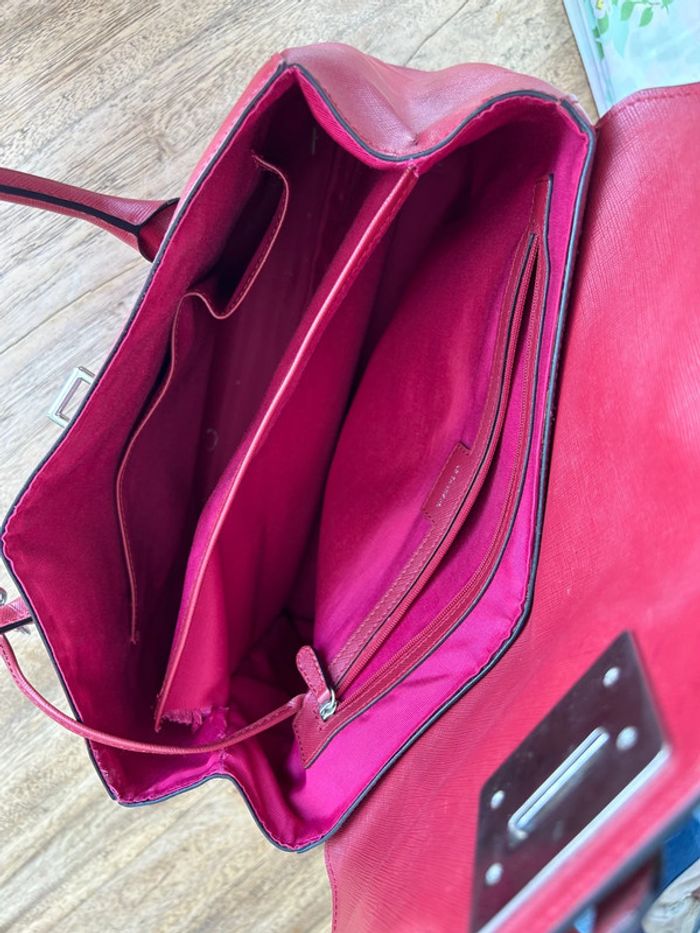 Sac en cuir le tanneur bordeaux - photo numéro 4