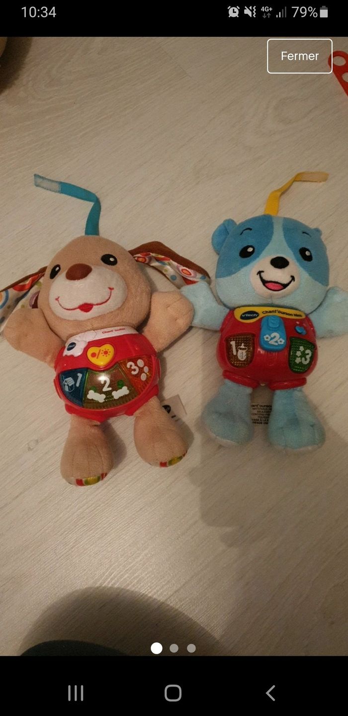 Peluche interactive - photo numéro 3