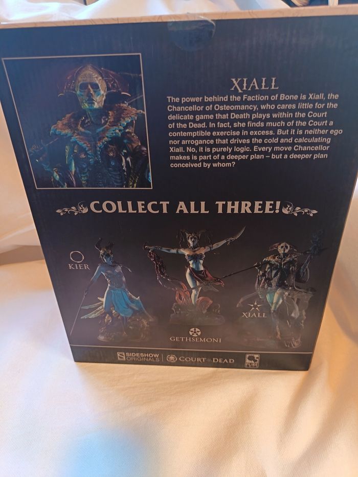 Figurine PVC Sideshow Figure Court Of The Dead Xiall Osteomancer's Vision - photo numéro 3