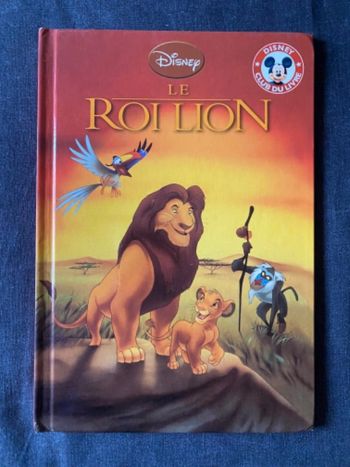 Comme NEUF : livre Le Roi Lion