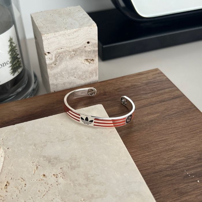 Bracelet Gucci/Adidas en argent sterling, orange - photo numéro 6