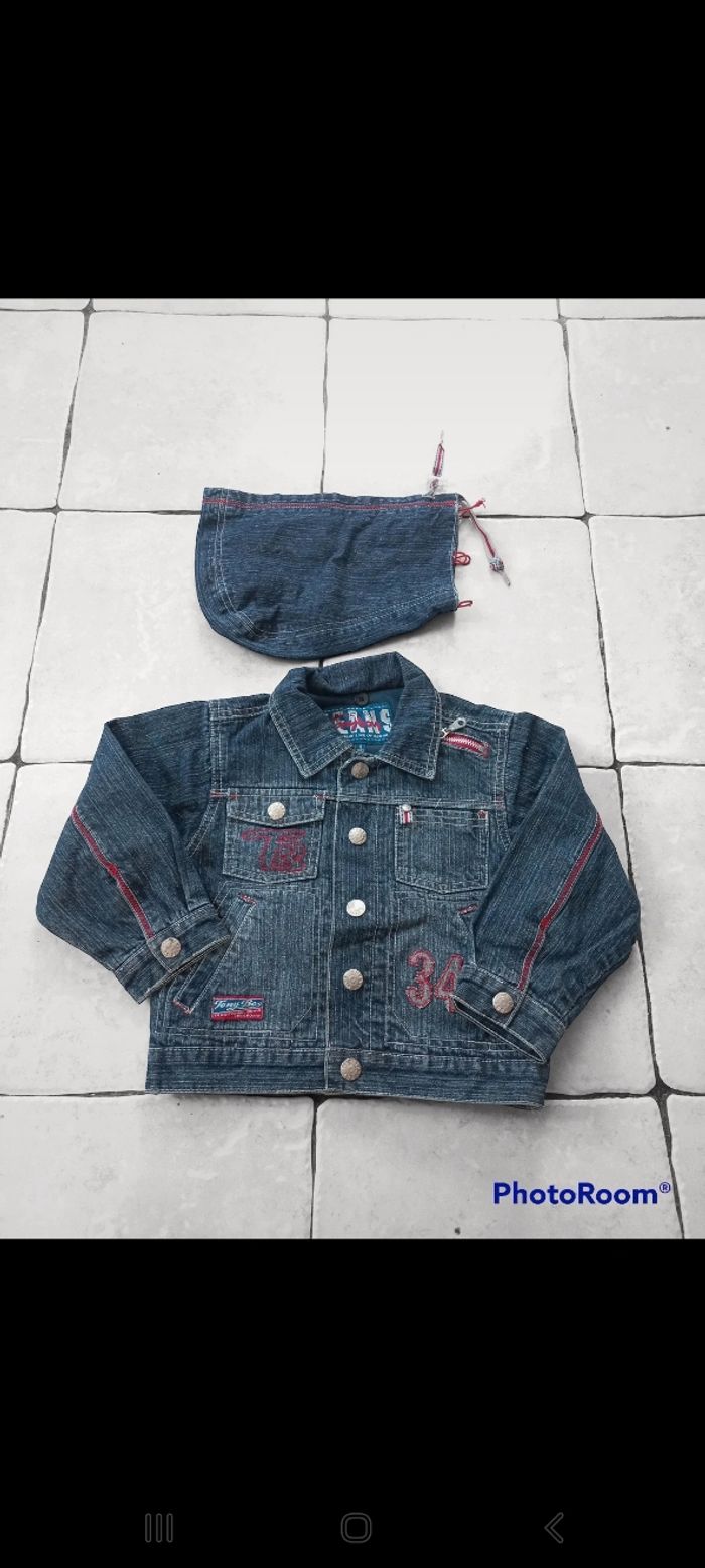 Veste jeans doublé