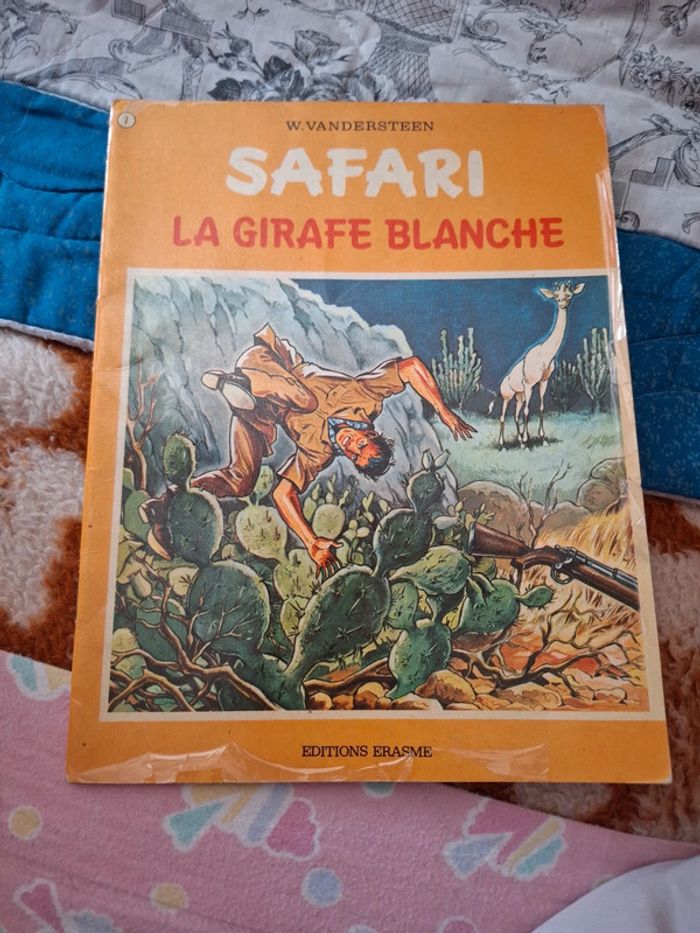 Safari. La girafe blanche
