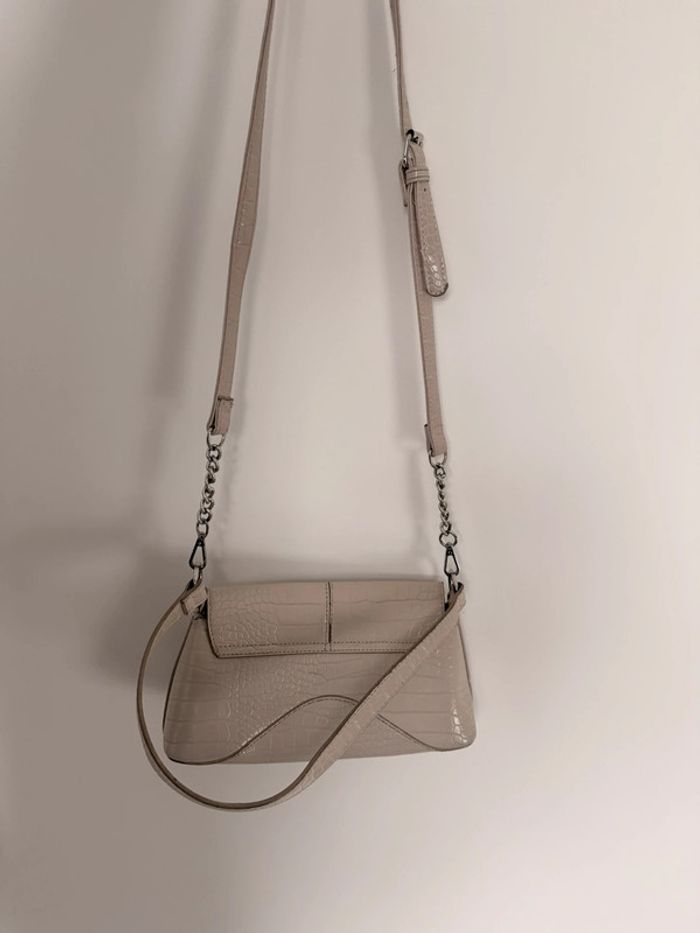 Sac bandoulière à main beige borsa bolsa bag Zak handbag Handtasche Bolso de mano Handtas - photo numéro 2