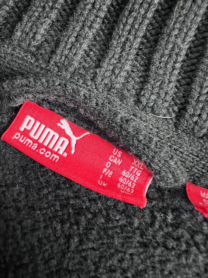 Veste Puma Noire Coton Logo Brodé Taille XXL - photo numéro 8