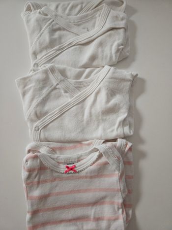 Lot 3 bodies petit bateau