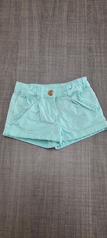 Short bleu Orchestra 3 ans