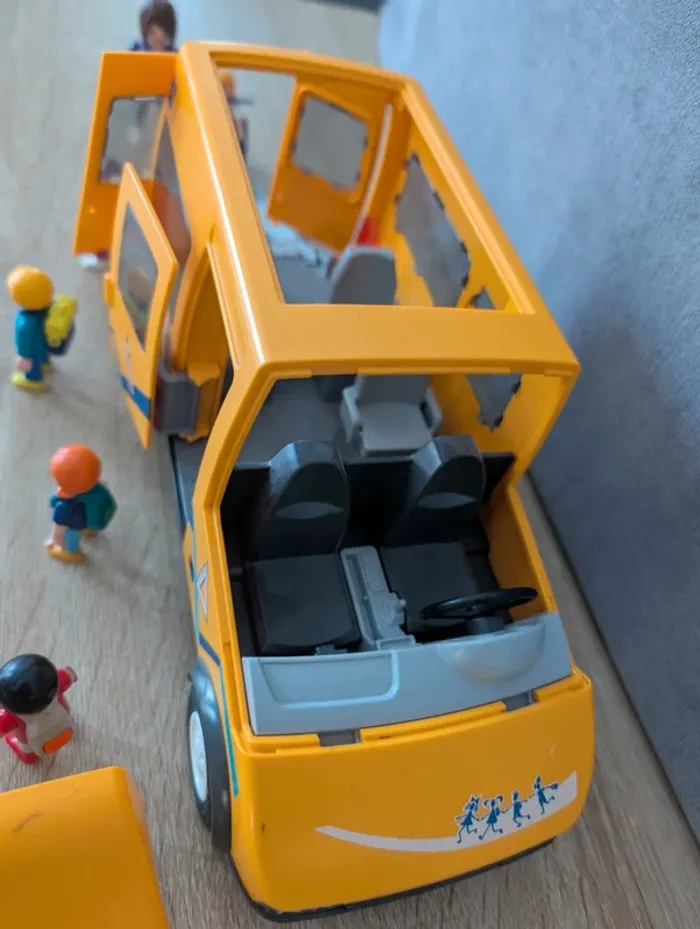 Mini bus scolaire playmobil - photo numéro 4