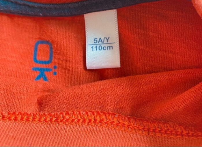 Tee-shirts manche longue okaidi garçon taille 5 ans - photo numéro 3