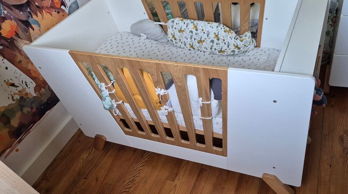 Lit bébé et commande vertbaudet